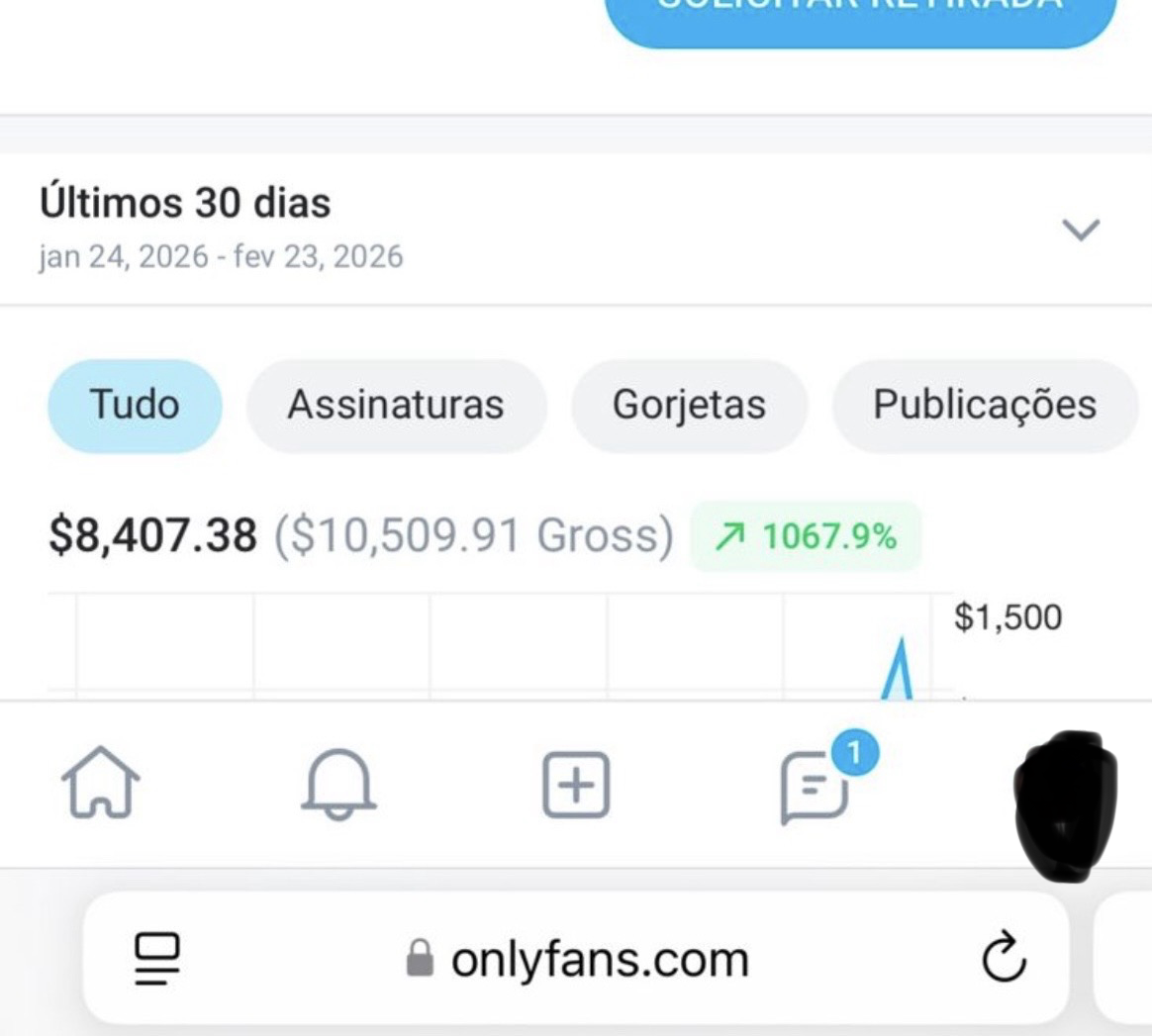 $8,407 en 30 días en OnlyFans